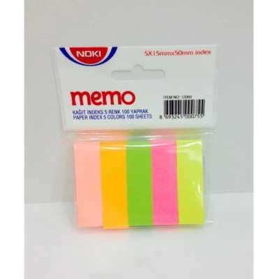 Noki Memo Stick  50*15 100 Yaprak 5 Renk Ayraç
