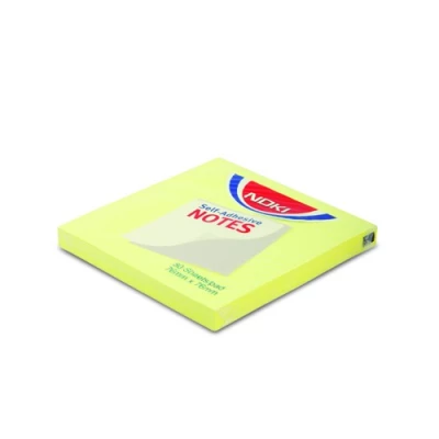 Noki Memo Stıck 50*75 Limon Sarı Yapışkanlı Not Kağıdı Noki Memo Stıck 50*75 Limon Sarı Yapışkanlı Not Kağıdı