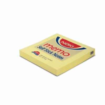 Noki Memo Stıck 75*75 Limon Sarı Yapışkanlı Not Kağıdı 12 Li Paket