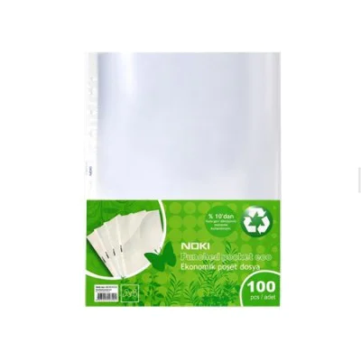 Noki Poşet Dosya Eco 100Lü 5 Li Paket