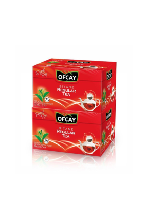 Ofçay Bitane Regular Tea Demlik Poşet Çay 100'lü (3,2 gr ) - 2'li Pake Ofçay Bitane Regular Tea Demlik Poşet Çay 100'lü (3,2 gr ) - 2'li Pake