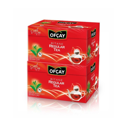 Ofçay Bitane Regular Tea Demlik Poşet Çay 100lü (3,2 gr ) - 2li Pake