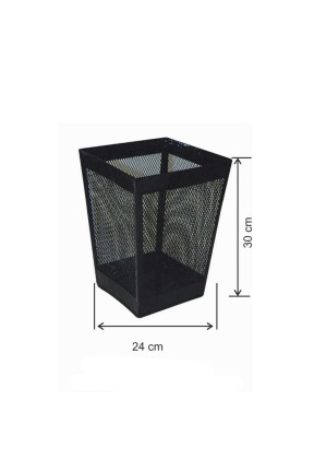 Ofis Tipi Çöp Kovası Delikli 13 Litre