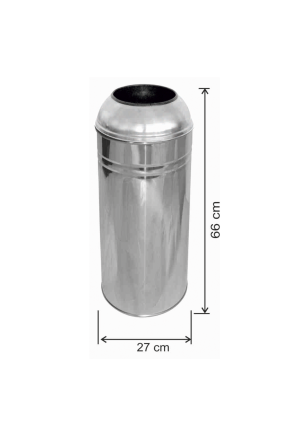 Paslanmaz Çöp Kovası 34 Litre