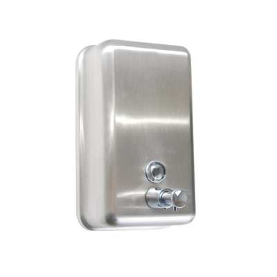 Paslanmaz Sıvı Sabunluk Dikey 1000ml Mat