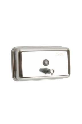 Paslanmaz Sıvı Sabunluk Yatay 1000ml Parlak