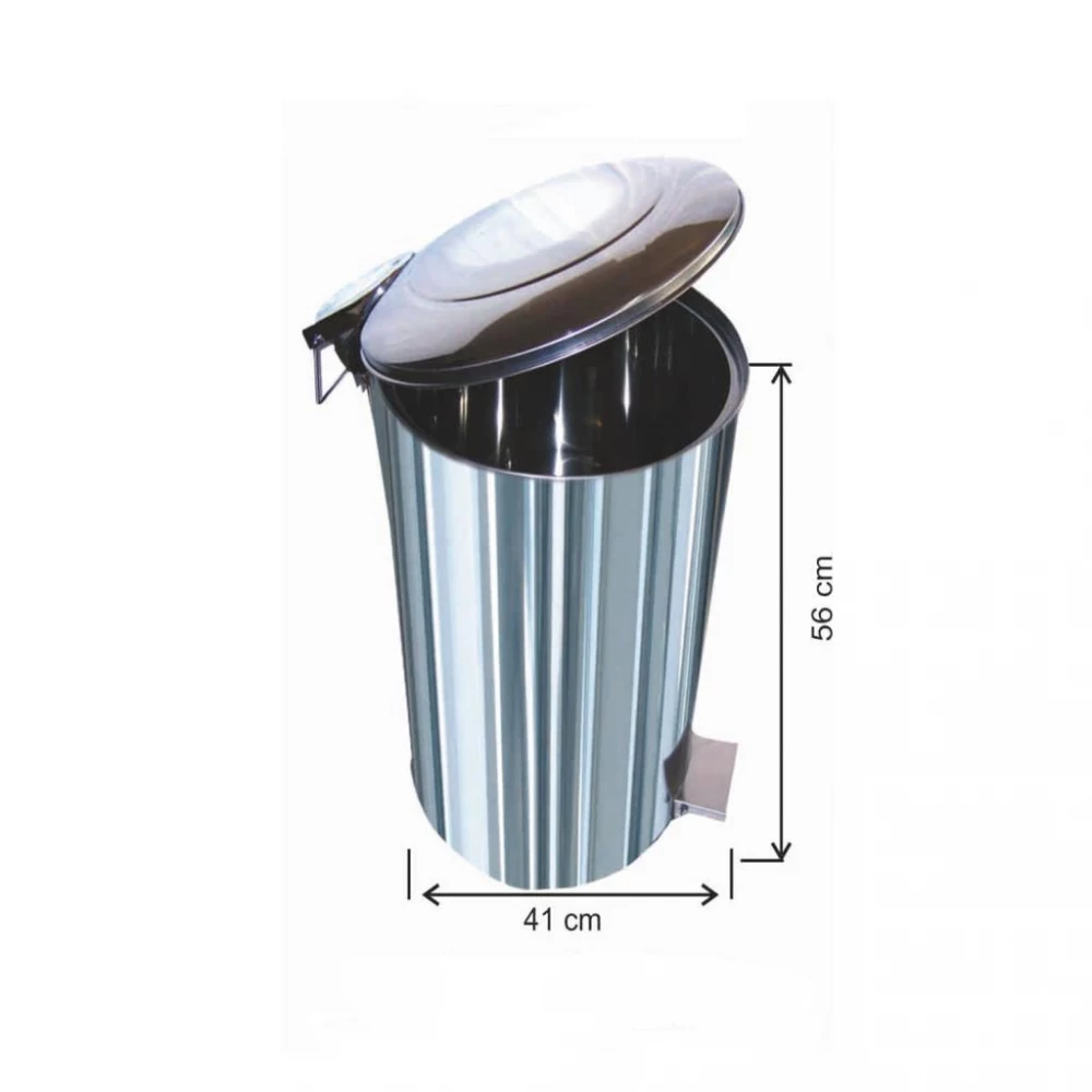 Pedallı Çöp Kovası 50 Litre