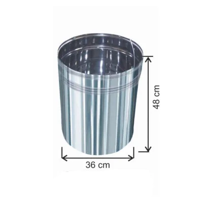 Pedallı Çöp Kovası İçi Yedek  50 Litre