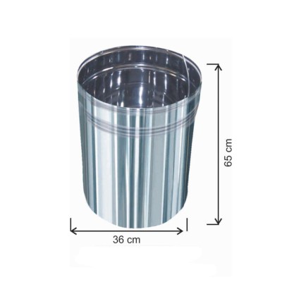 Pedallı Çöp Kovası İçi Yedek  95 Litre