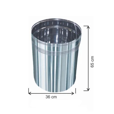 Pedallı Çöp Kovası İçi Yedek  95 Litre