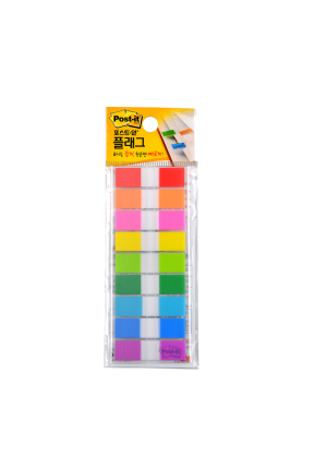 Post-it® 683-9KN Yapışkanlı Not Kağıdı İndex 9 Renk 10 Yaprak