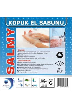 SALMY Köpük El Yıkama Sıvısı  Ekstra 5 Litre