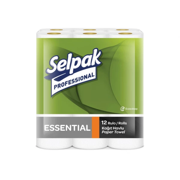 Selpak Professional Essential Havlu 12'Li Paket Selpak Professional Essential Havlu 12'Li Paket