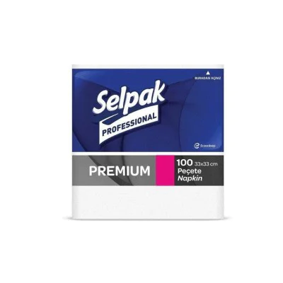 Selpak Professional Peçete 33X33 Cm 100Lü 24 Paket