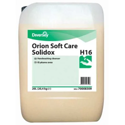 Softcare Solidox H16 Güçlü El Yıkama Sıvısı 20.40 Kg Softcare Solidox H16 Güçlü El Yıkama Sıvısı 20.40 Kg
