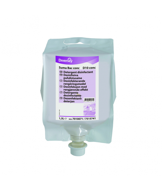 SUMA Bac Cons D10  Konsantre Sanitizeri Deterjan (QAC'li)
