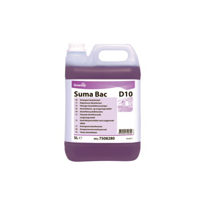 SUMA Bac  D10 Sanitizeri deterjan ( QAC li) 5.30 Kg