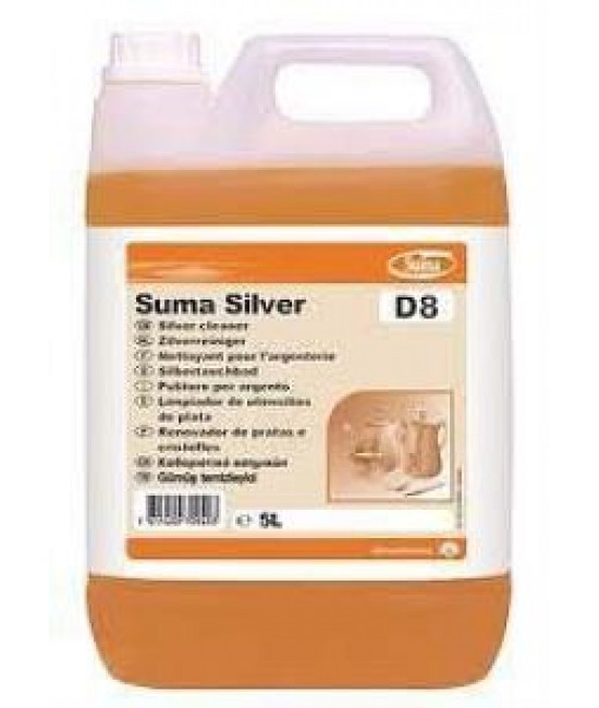 SUMA Silver D8 Sıvı Gümüş Temizleme Maddesi 5,20 Kg