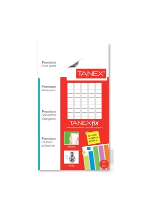 Tanex Fix Sökülebilir Hamur Yapıştırıcı 50 Gram Beyaz