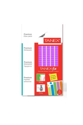 Tanex Fix Sökülebilir Hamur Yapıştırıcı 50 Gram Flo Mor