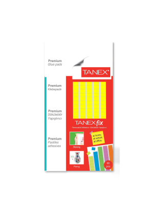 Tanex Fix Sökülebilir Hamur Yapıştırıcı 50 Gram Flo Sarı