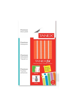 Tanex Fix Sökülebilir Hamur Yapıştırıcı 50 Gram Flo Turuncu