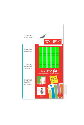 Tanex Fix Sökülebilir Hamur Yapıştırıcı 50 Gram Flo Yeşil