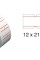 Tanex Fiyat Etiketi 21x12 cm Beyaz Renk 800 Lü 6 lı Rulo