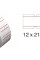 Tanex Fiyat Etiketi 21x12 cm Beyaz Renk 800 Lü 6 lı Rulo