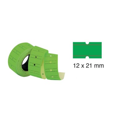 Tanex Fiyat Etiketi 21x12 cm Yeşil Renk 800 Lü 6 lı Rulo