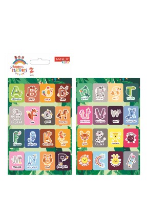 Tanex Mtc-101 Öğretici İlkokul Harf Etiketi