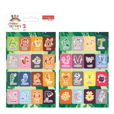 Tanex Mtc-101 Öğretici İlkokul Harf Etiketi