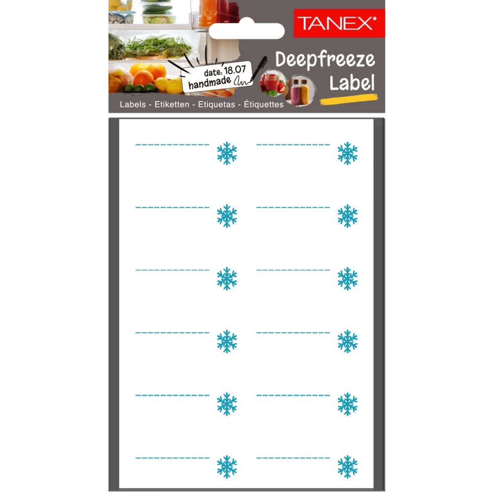 Tanex Mtc-406 Buzdolabı Etiketi 2 Li Paket