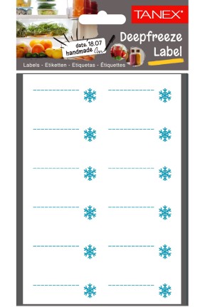 Tanex Mtc-407 Buzdolabı Etiketi 2 Li Paket