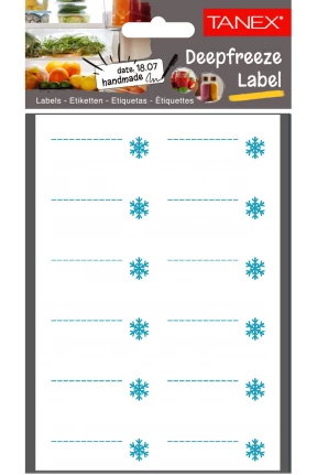 Tanex Mtc-407 Buzdolabı Etiketi 2 Li Paket