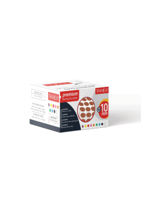 Tanex Nokta Etiket 10 mm 5000 Adet Kraft