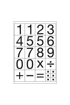 Tanex Stc-516 Rakam Etiketi 24mm Regular 2 Li Paket