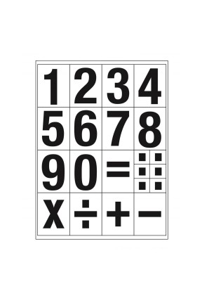 Tanex Stc-518 Rakam Etiketi 30mm Bold 2 Li Paket