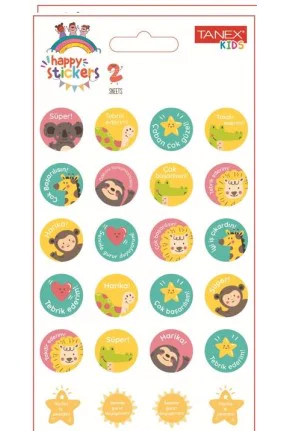 Tanex Tnx-102 İlkokul Ödül Etiketi