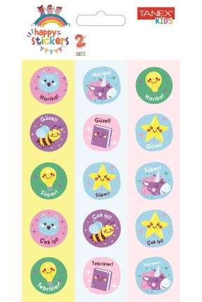 Tanex Tnx-109 İlkokul Ödül Etiketi