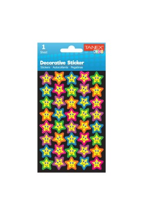 Tanex Tnx-25027 Renkli Gülen Yıldız Serisi