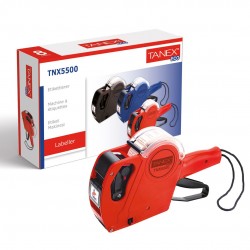 Tanex TNX5500 Eco Etiket Makinesi 8 Hane Kırmızı