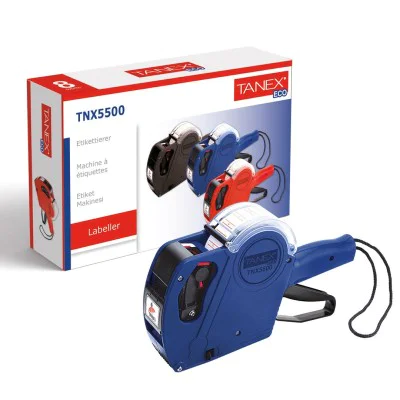 Tanex TNX5500 Eco Etiket Makinesi 8 Hane Mavi