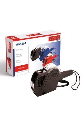 Tanex TNX5500 Eco Etiket Makinesi 8 Hane Siyah