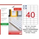 Tanex TW-2040 52.5x29.7mm Laser Etiket - Ürün