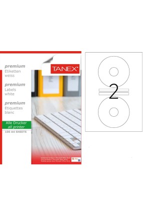 Tanex TW-2041 Cd Etiketi 100 Sayfa
