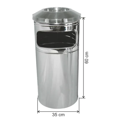Ultra Kolon Tipi Paslanmaz Küllük 57 Litre Ultra Kolon Tipi Paslanmaz Küllük 57 Litre