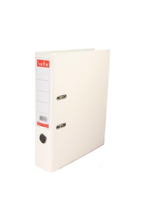 Velte Plastik Klasör Geniş Beyaz Renk