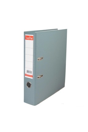Velte Plastik Klasör Geniş Gri Renk