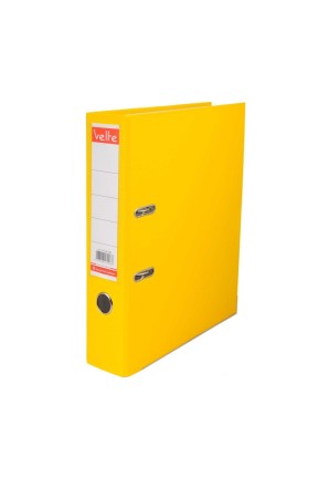 Velte Plastik Klasör Geniş Sarı Renk